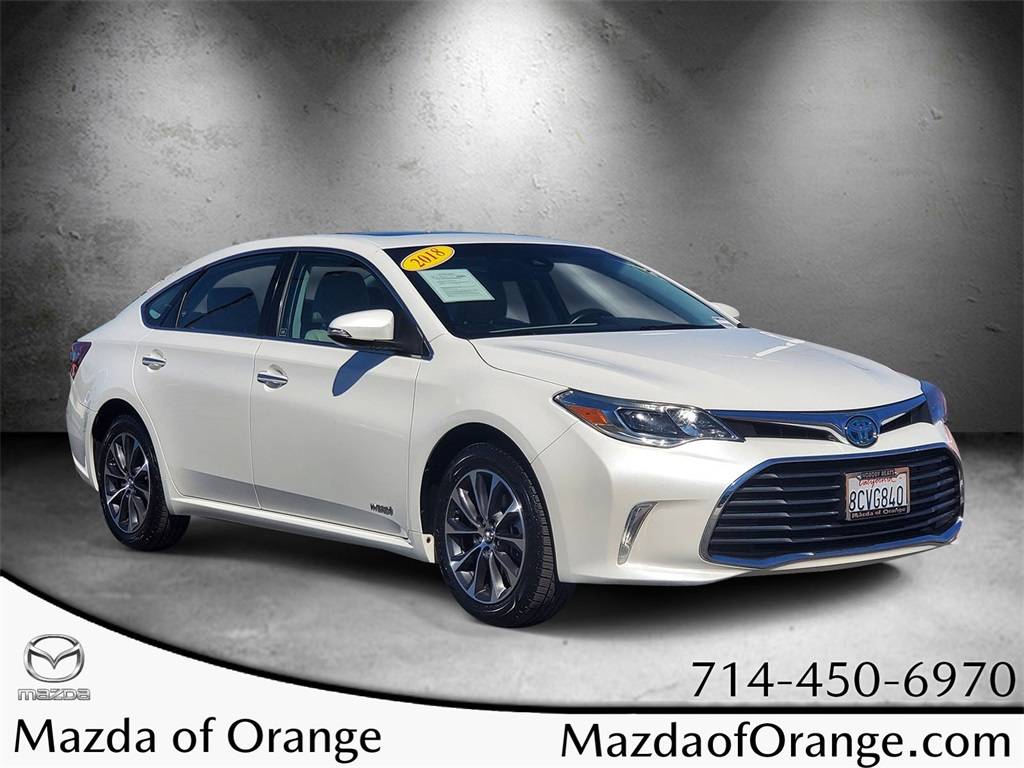 2018 Toyota Avalon Hybrid XLE Plus — Sedan — 34,425 mi — Orange, CA
