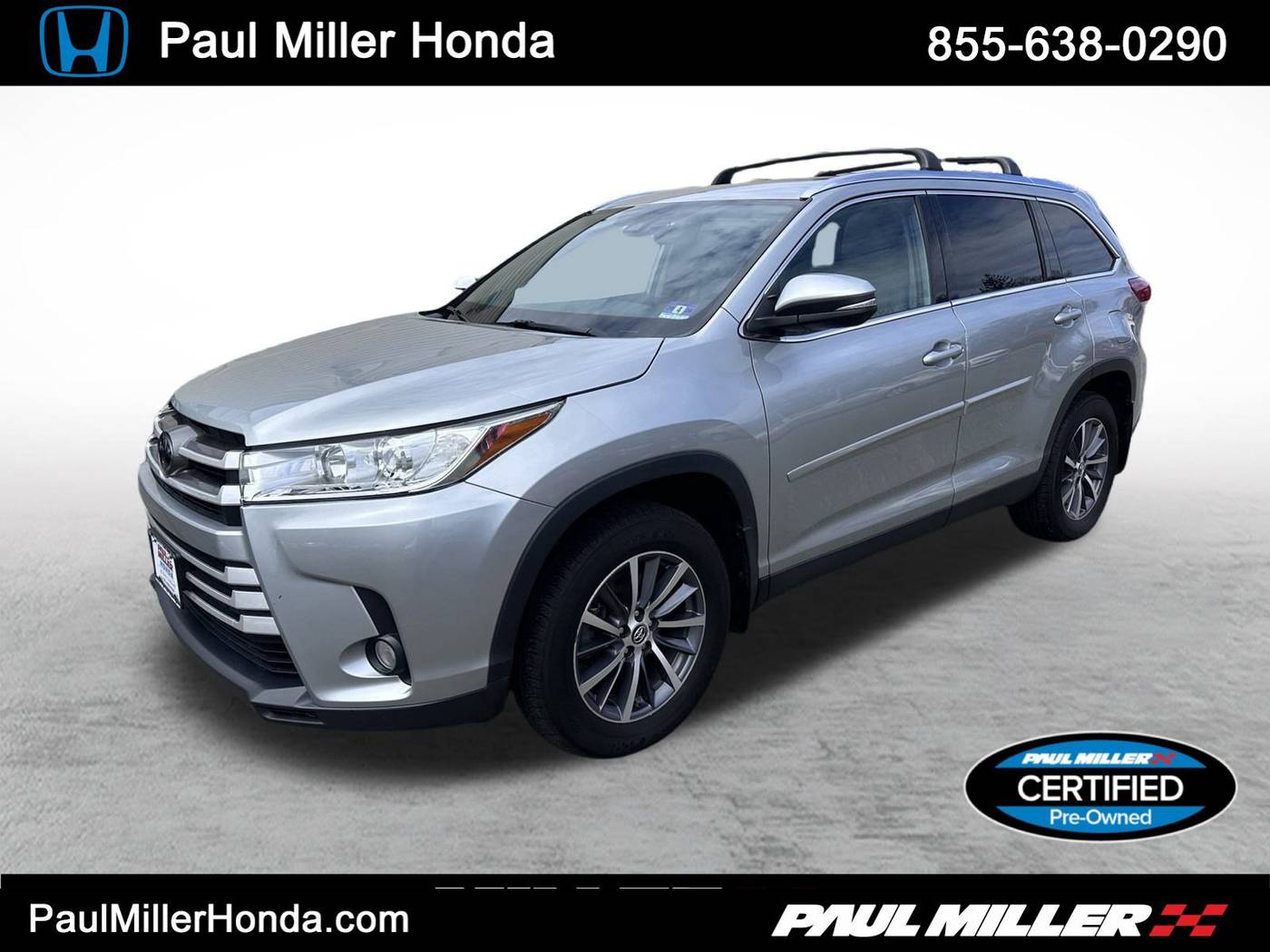 2019 Toyota Highlander XLE — SUV — 64,730 mi — West Caldwell, NJ