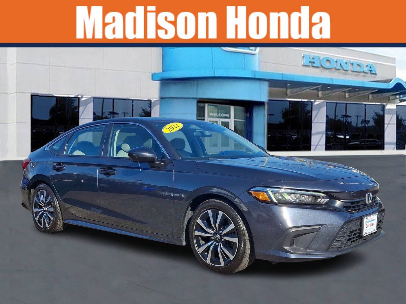 2022 Honda Civic EX — Sedan — 47,885 mi — Madison, NJ