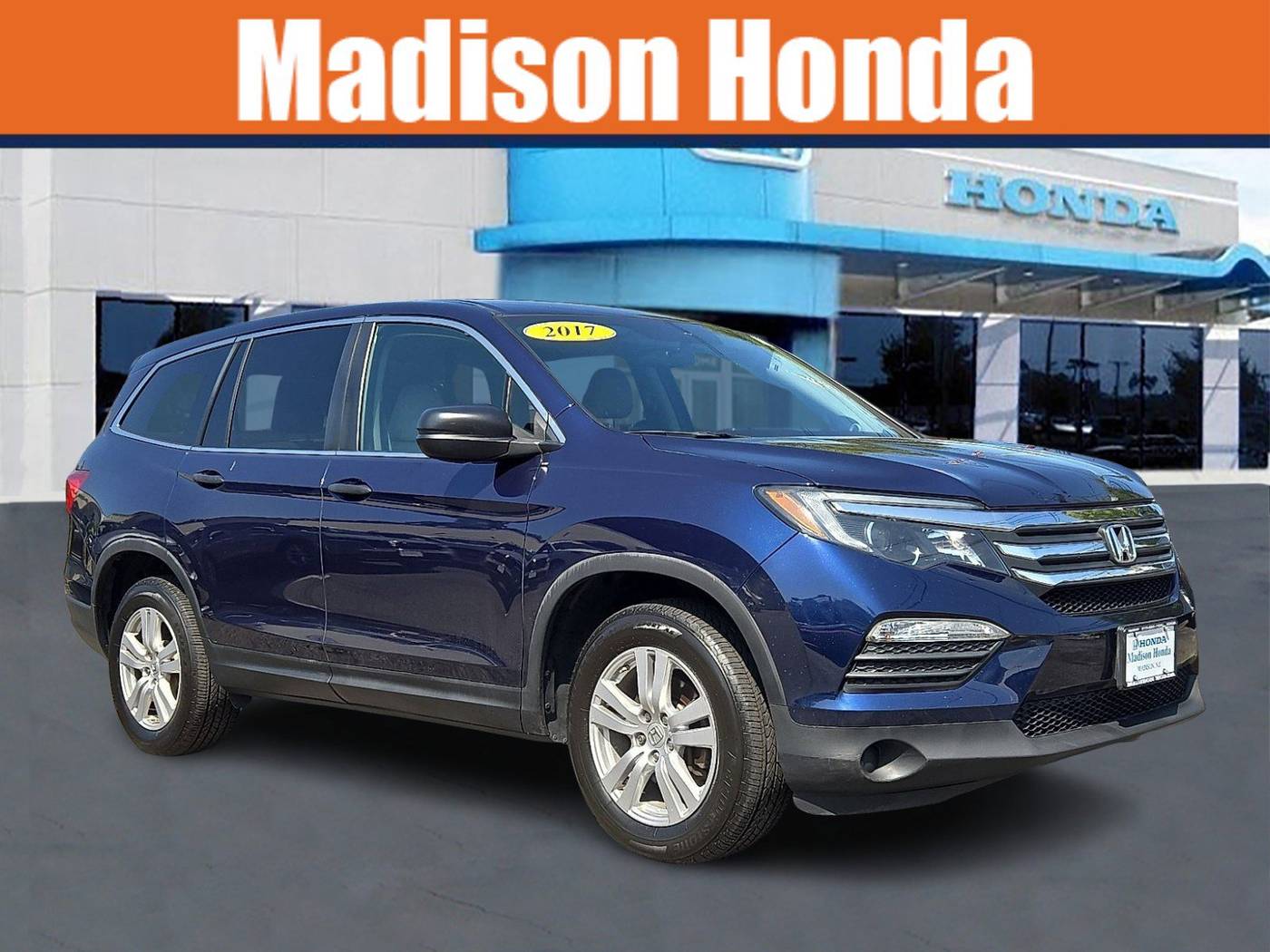 2017 Honda Pilot LX — SUV — 70,934 mi — Madison, NJ