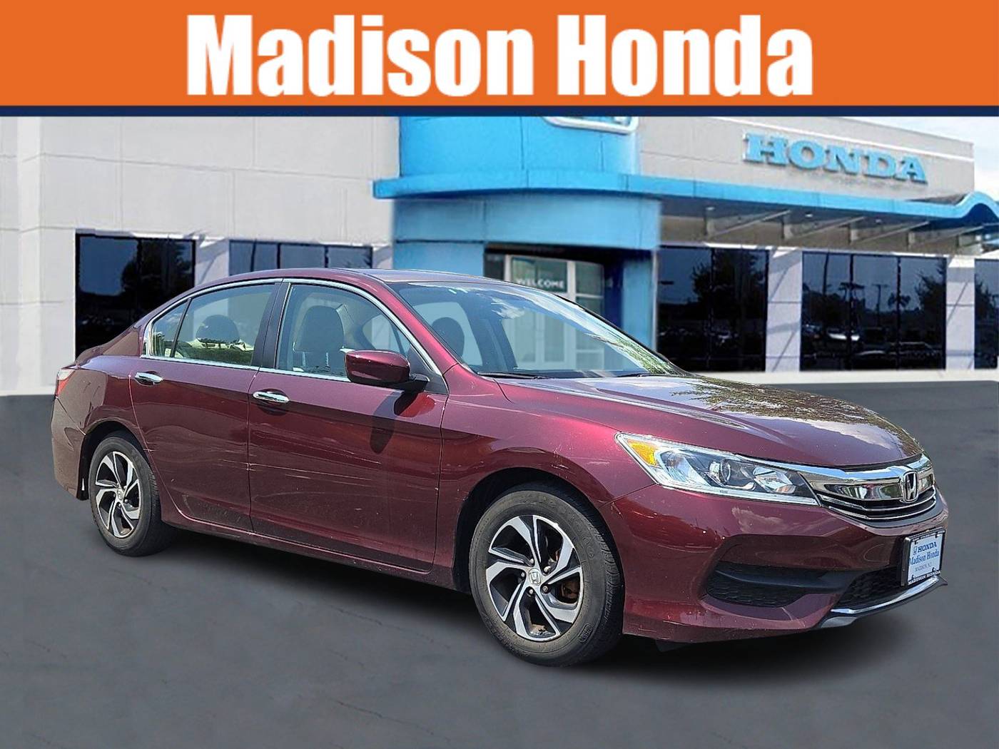 2016 Honda Accord LX — Sedan — 77,539 mi — Madison, NJ