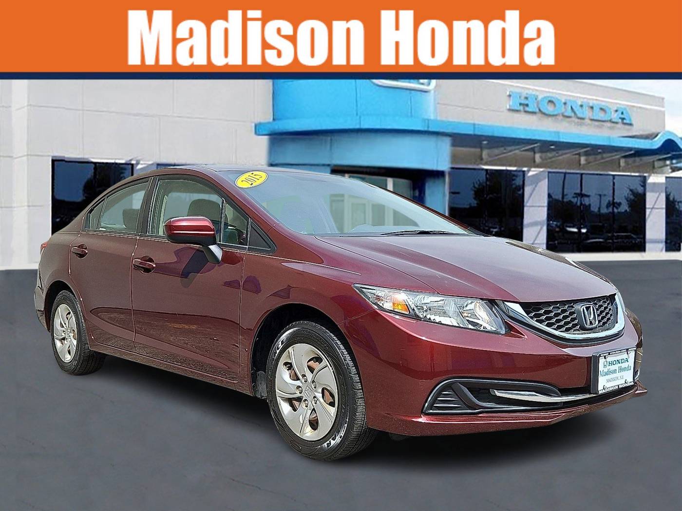 2015 Honda Civic LX — Sedan — 82,501 mi — Madison, NJ