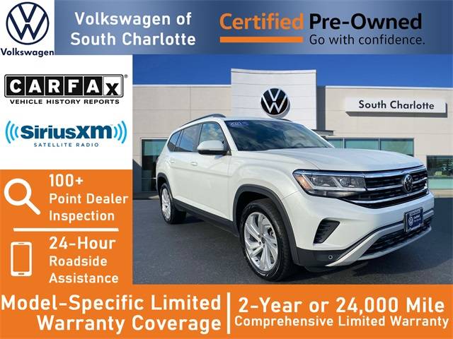 2021 Volkswagen Atlas SE with Technology — SUV — 34,303 mi — Charlotte, NC