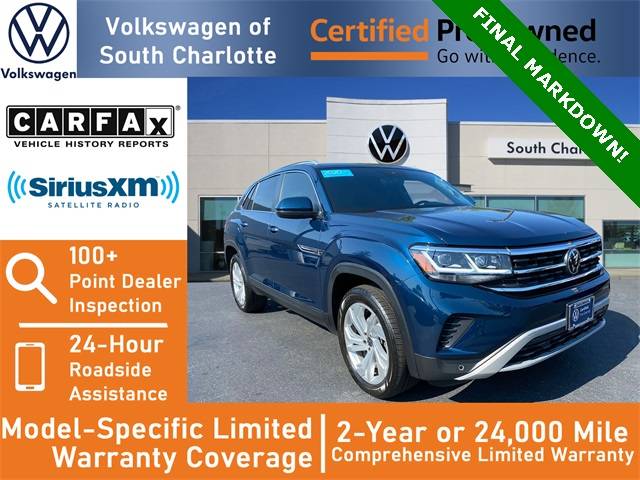 2020 Volkswagen Atlas Cross Sport SEL — SUV — 66,111 mi — Charlotte, NC