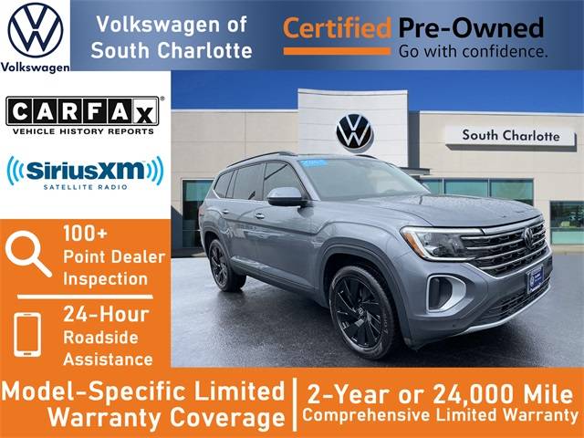 2024 Volkswagen Atlas SE with Technology — SUV — 14,678 mi — Charlotte, NC