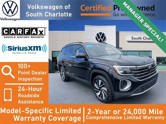 2024 Volkswagen Atlas SE with Technology — SUV — 10,432 mi — Charlotte, NC