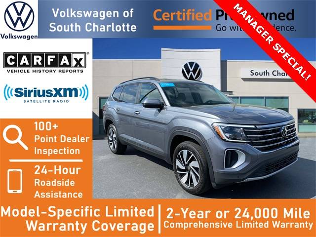 2024 Volkswagen Atlas SE with Technology — SUV — 6,345 mi — Charlotte, NC