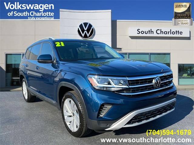 2021 Volkswagen Atlas SEL — SUV — 76,231 mi — Charlotte, NC
