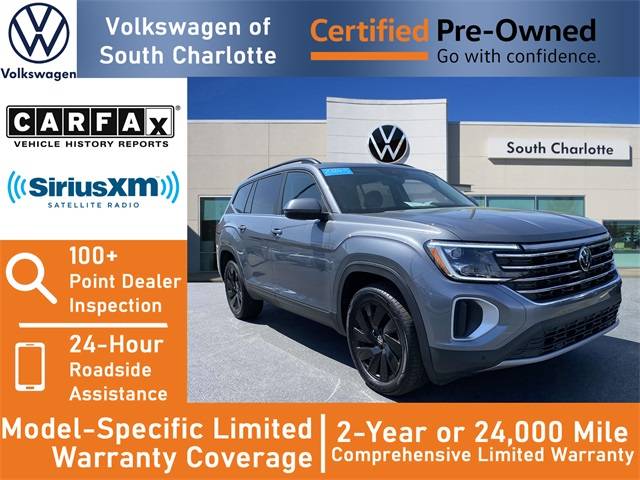 2024 Volkswagen Atlas SE with Technology — SUV — 14,099 mi — Charlotte, NC