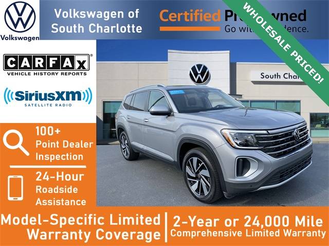 2024 Volkswagen Atlas SEL — SUV — 21,215 mi — Charlotte, NC