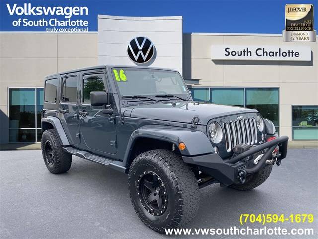 2016 Jeep Wrangler Sahara — SUV — 62,730 mi — Charlotte, NC