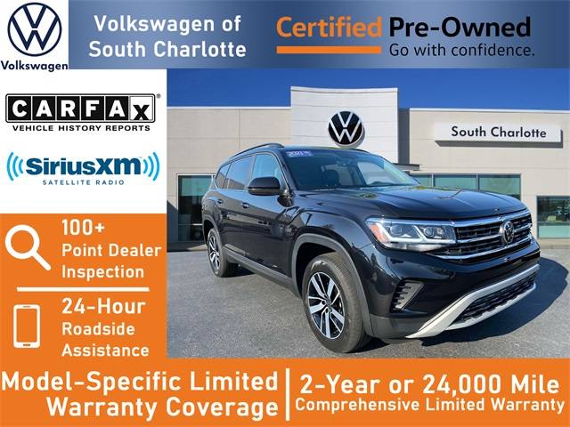 2021 Volkswagen Atlas SE — SUV — 29,475 mi — Charlotte, NC