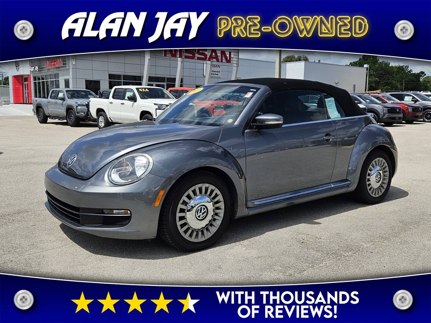2013 Volkswagen Beetle 2.5 — Convertible — 81,581 mi — Sebring, FL
