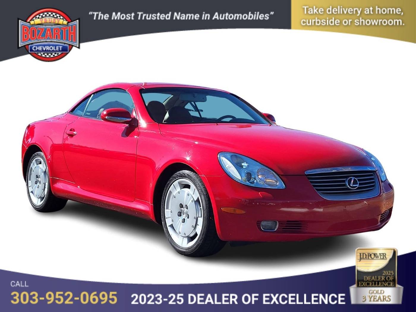 2002 Lexus SC SC 430 — Convertible — 78,382 mi — Lone Tree, CO