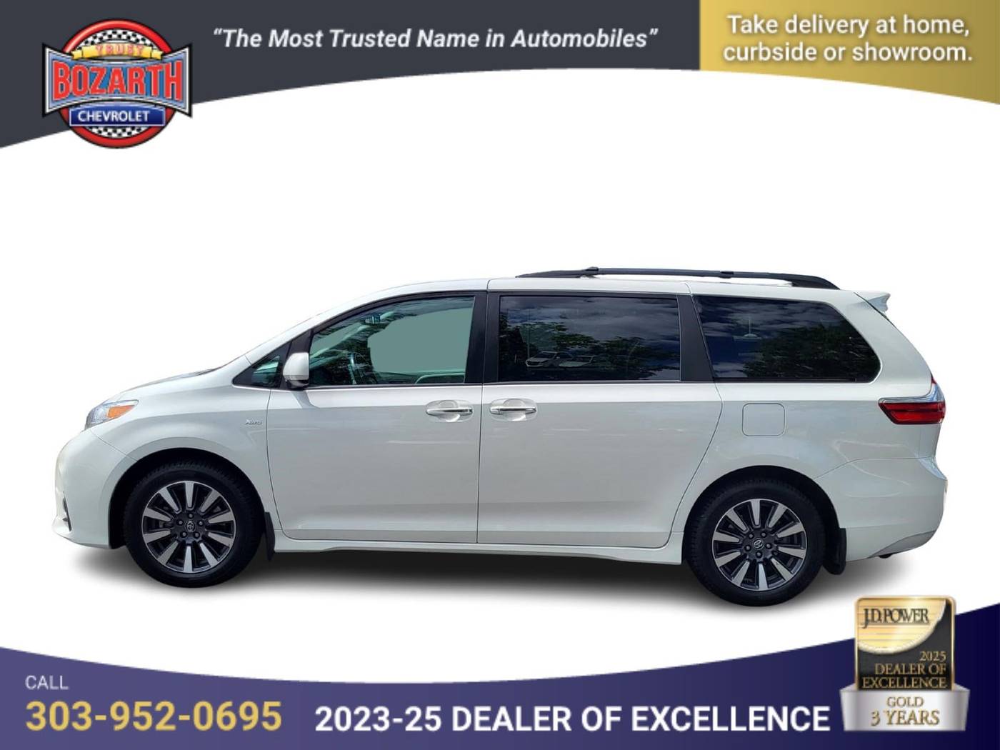 2019 Toyota Sienna XLE — Minivan — 56,871 mi — Lone Tree, CO