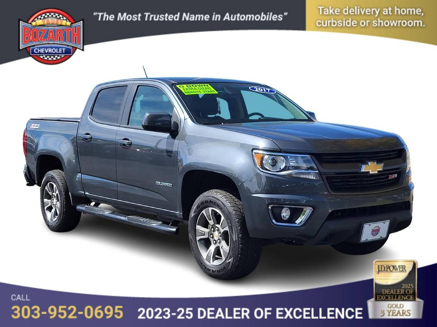 2017 Chevrolet Colorado Z71 — Pickup Truck — 77,842 mi — Lone Tree, CO