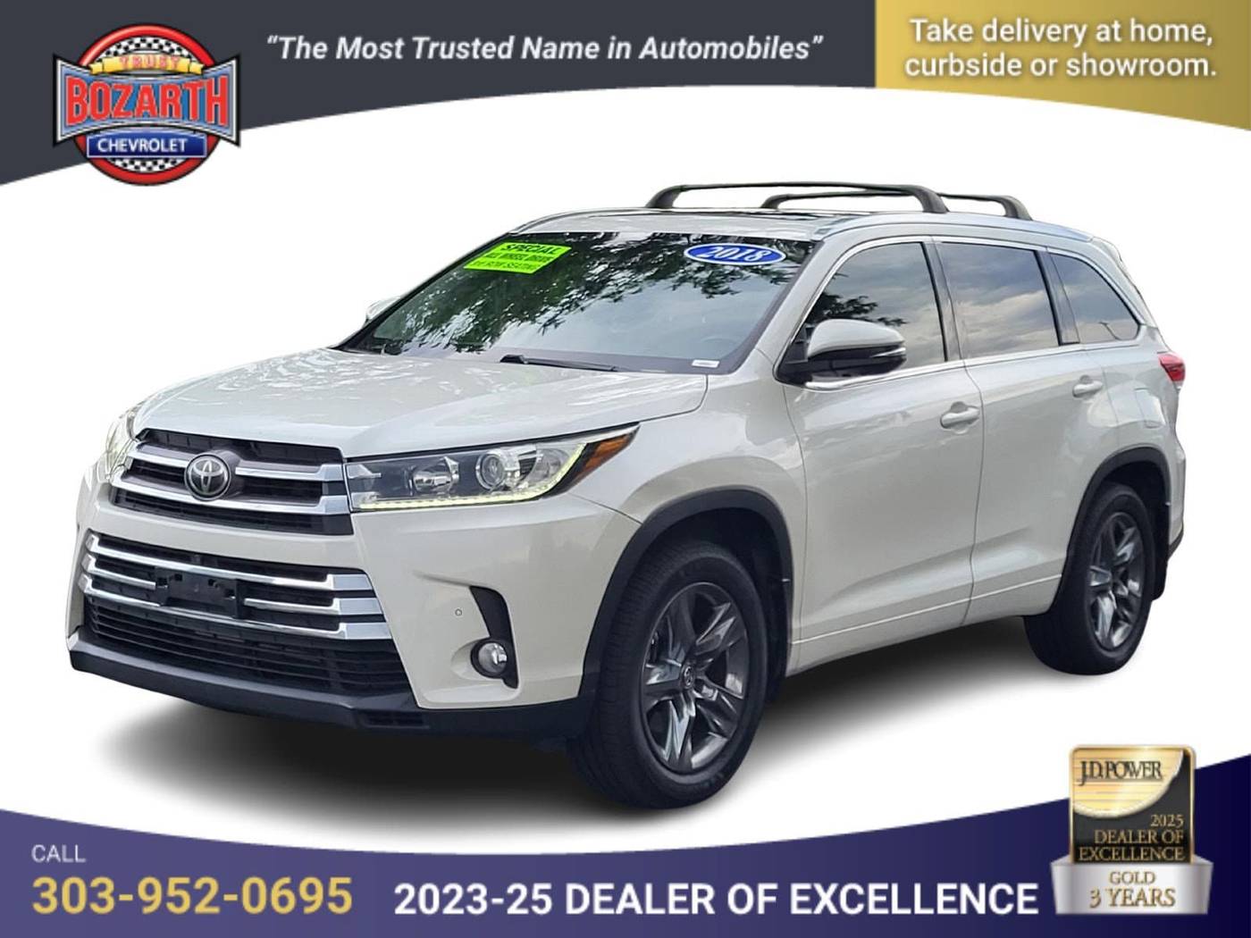 2018 Toyota Highlander Limited — SUV — 148,756 mi — Lone Tree, CO