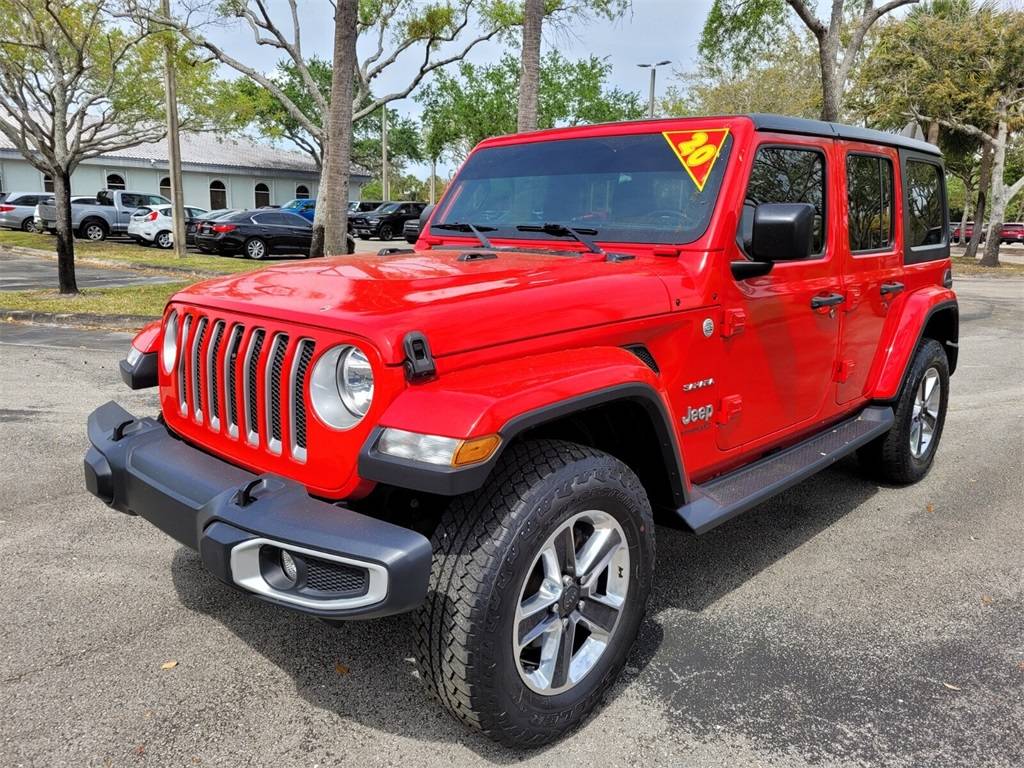 2020 Jeep Wrangler Sahara — SUV — 21,471 mi — Pembroke Pines, FL