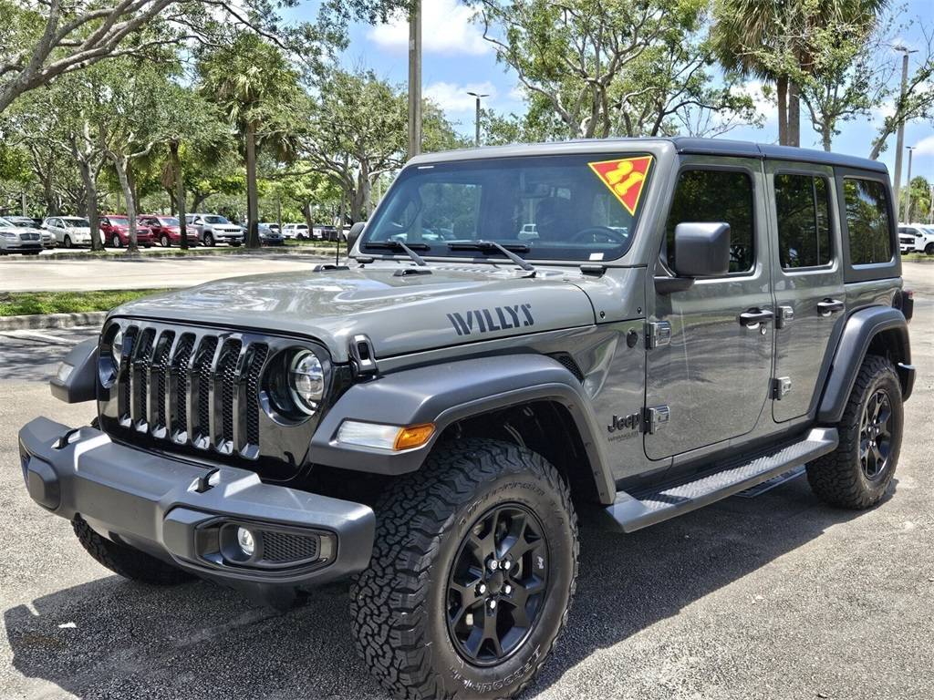 2021 Jeep Wrangler Willys — SUV — 65,101 mi — Pembroke Pines, FL