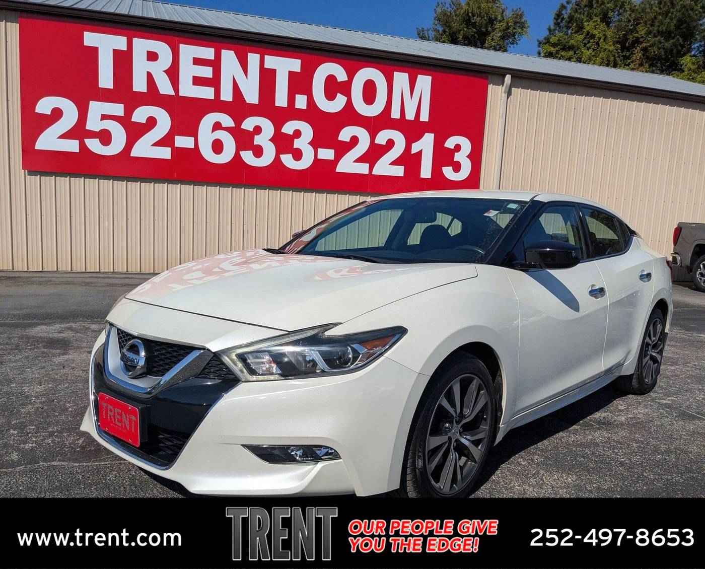 2017 Nissan Maxima S — Sedan — 52,093 mi — New Bern, NC