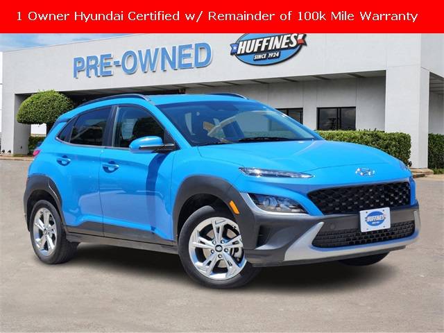 2022 Hyundai Kona SEL — SUV — 23,274 mi — Plano, TX