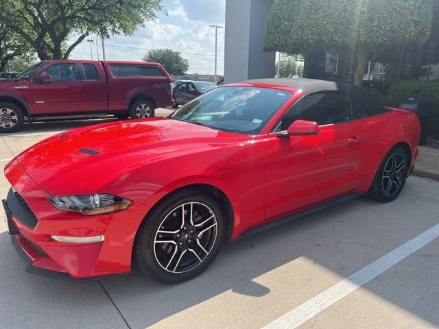 2018 Ford Mustang EcoBoost Premium — Convertible — 77,137 mi — Plano, TX