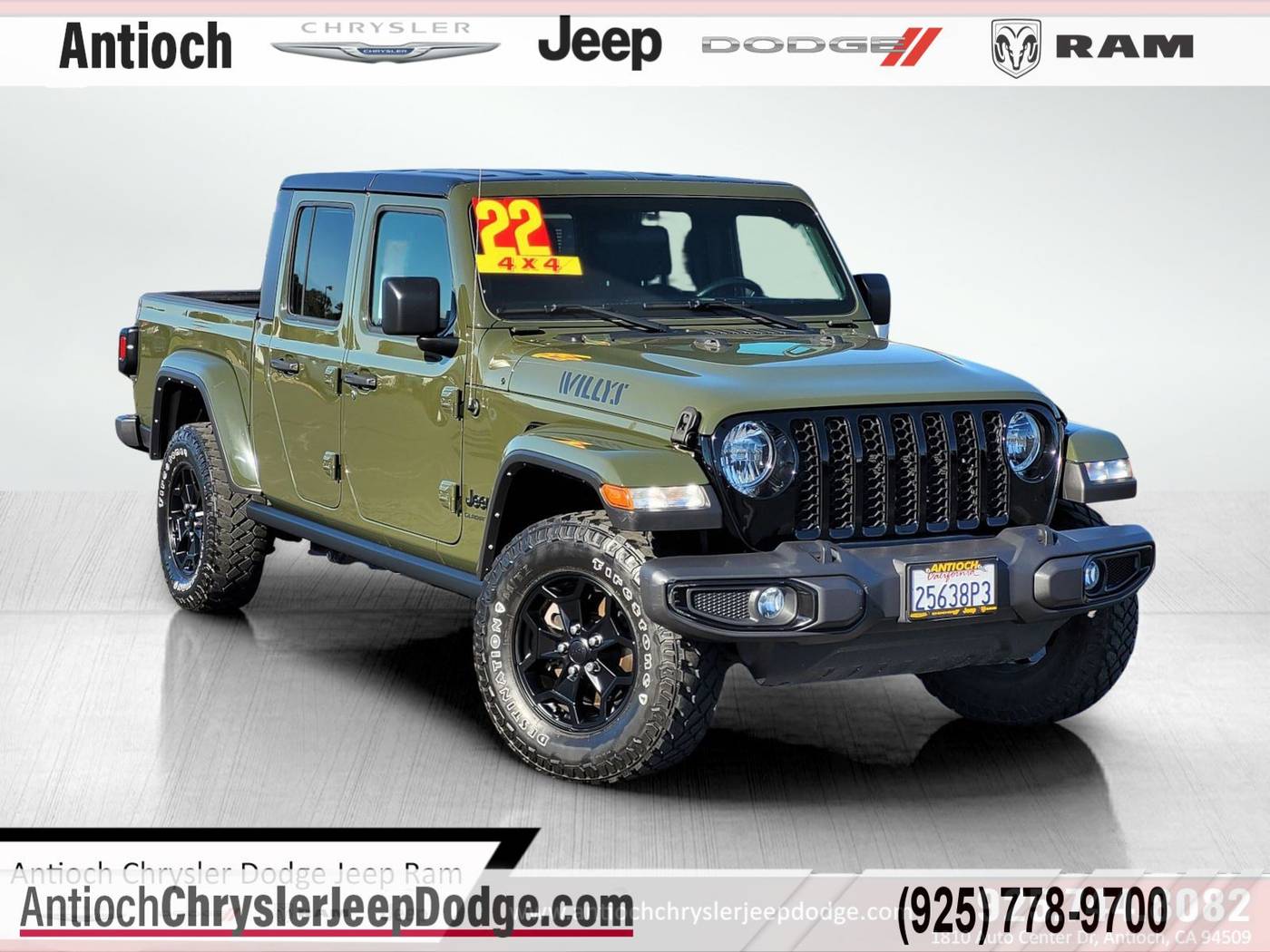 2022 Jeep Gladiator Willys — Pickup Truck — 29,575 mi — Antioch, CA