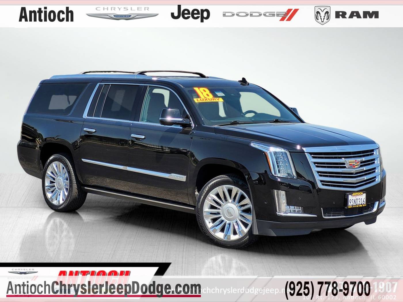2018 Cadillac Escalade Platinum — SUV — 99,505 mi — Antioch, CA