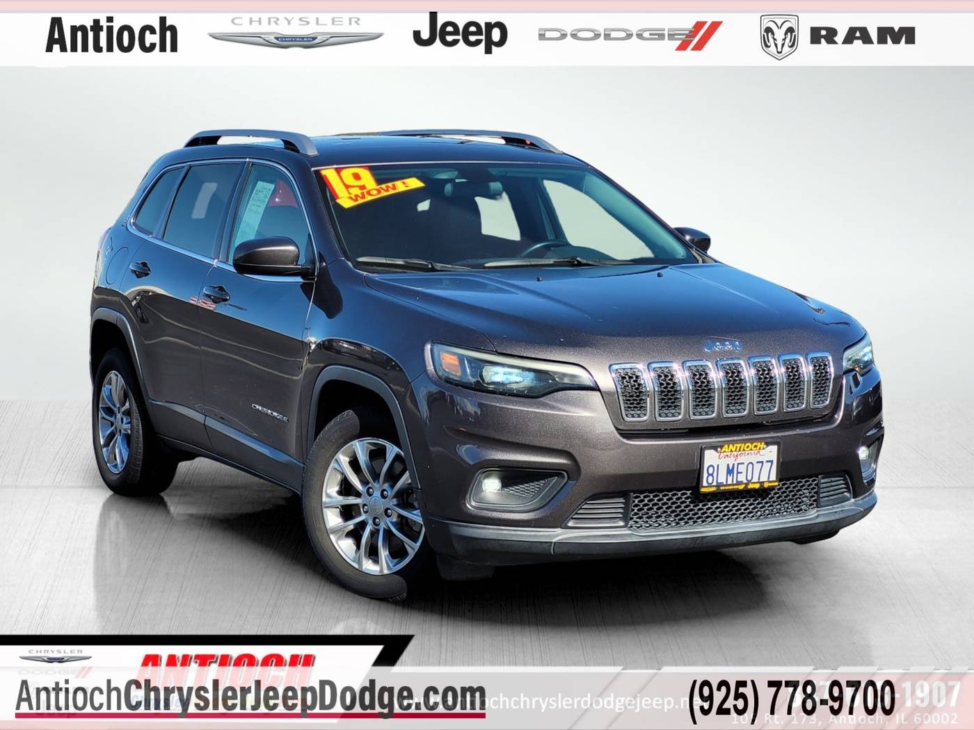 2019 Jeep Cherokee Latitude Plus — SUV — 82,853 mi — Antioch, CA