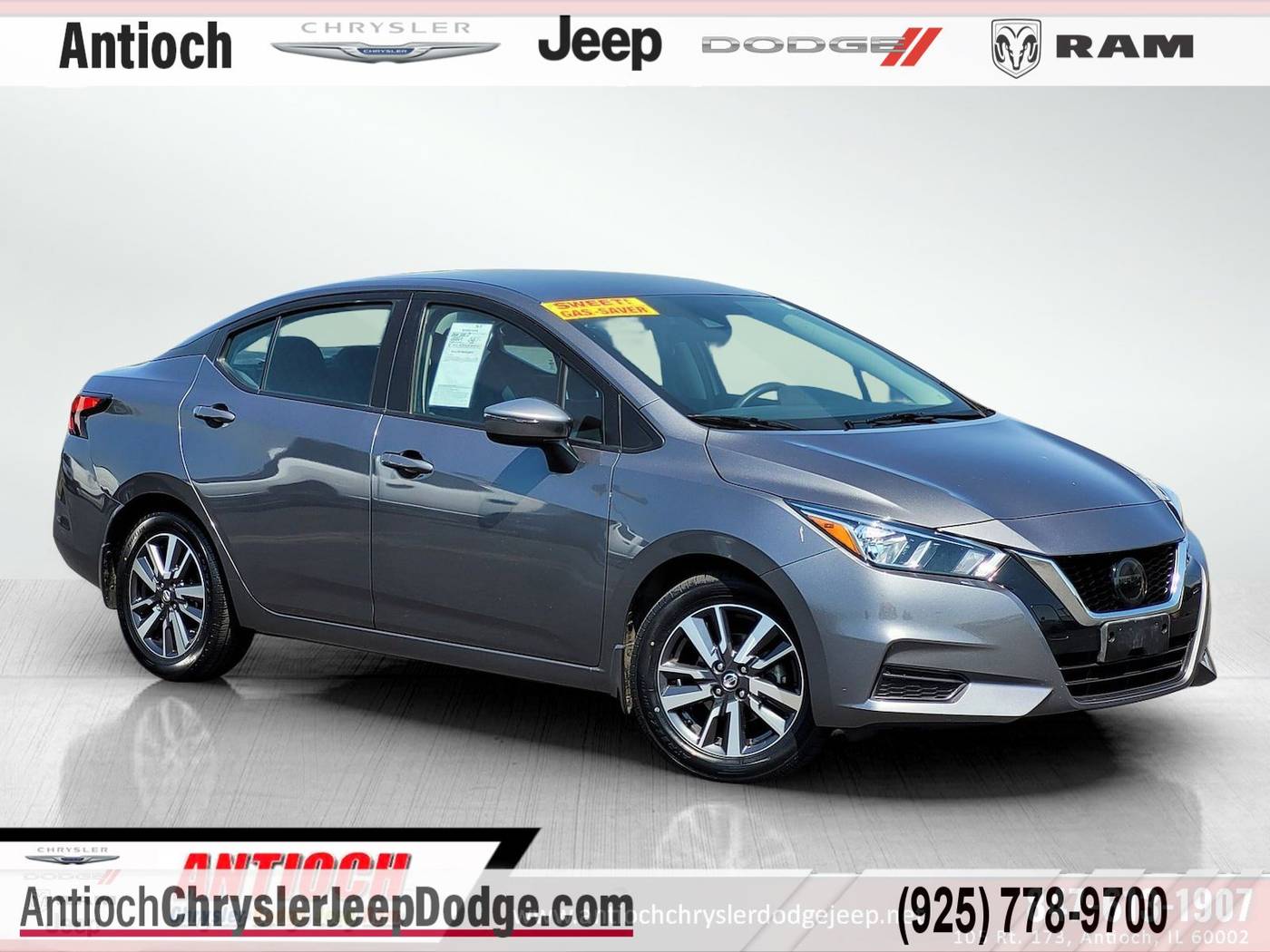 2021 Nissan Versa SV — Sedan — 56,946 mi — Antioch, CA