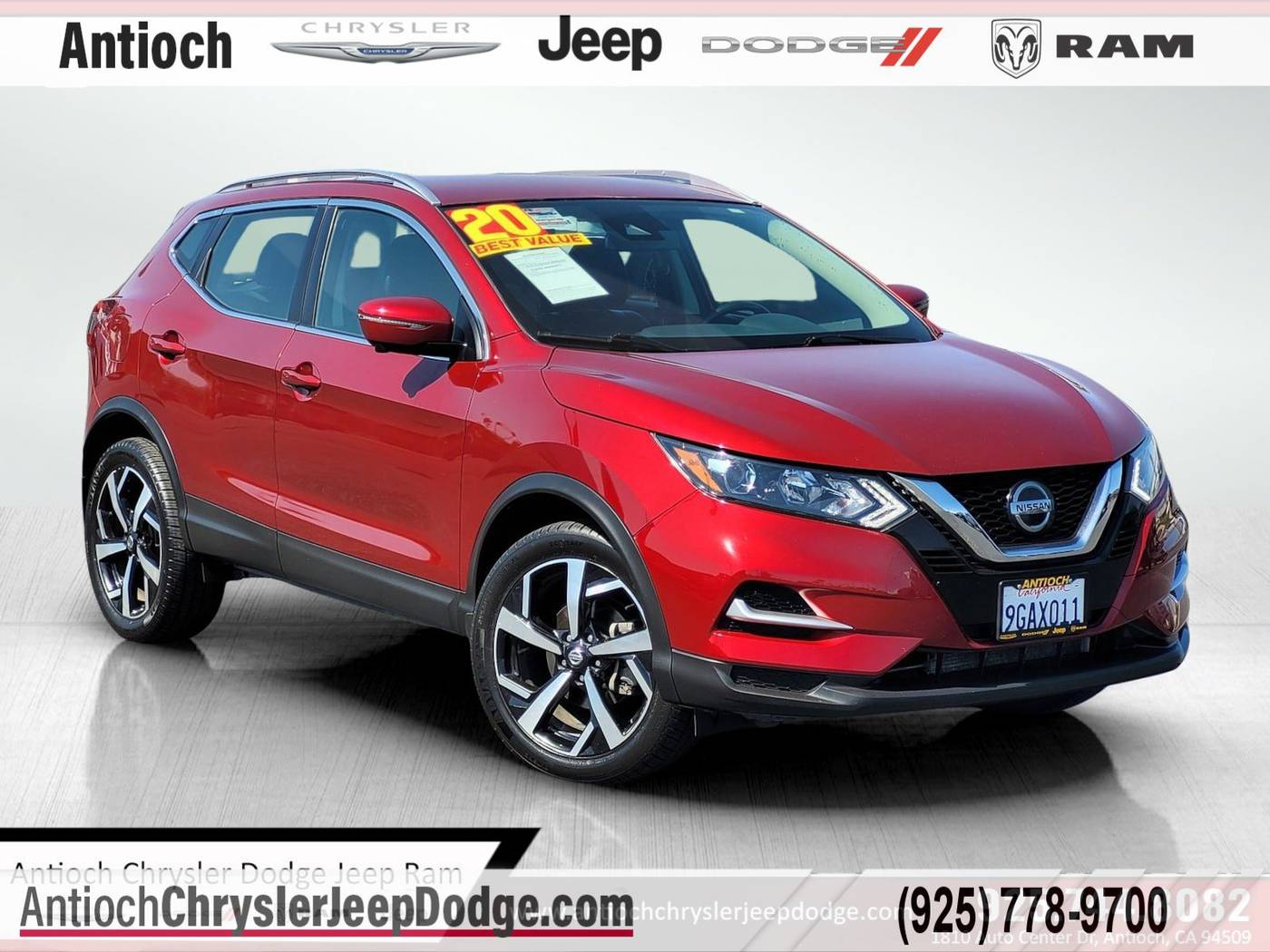 2020 Nissan Rogue Sport SL — SUV — 78,759 mi — Antioch, CA