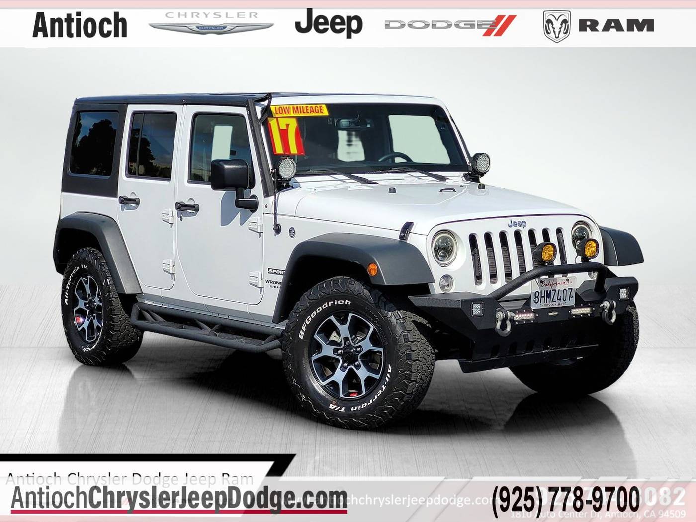 2017 Jeep Wrangler Sport — SUV — 59,882 mi — Antioch, CA