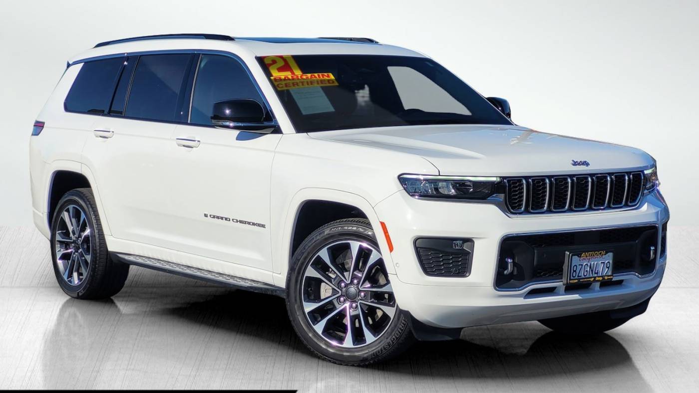 2021 Jeep Grand Cherokee Overland — SUV — 28,585 mi — Antioch, CA