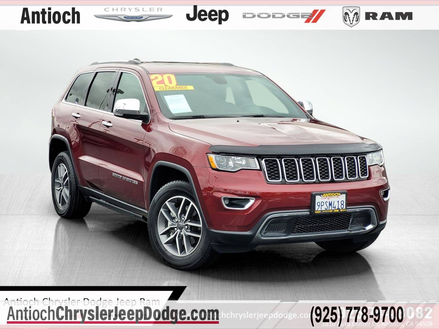 2020 Jeep Grand Cherokee Limited — SUV — 46,523 mi — Antioch, CA