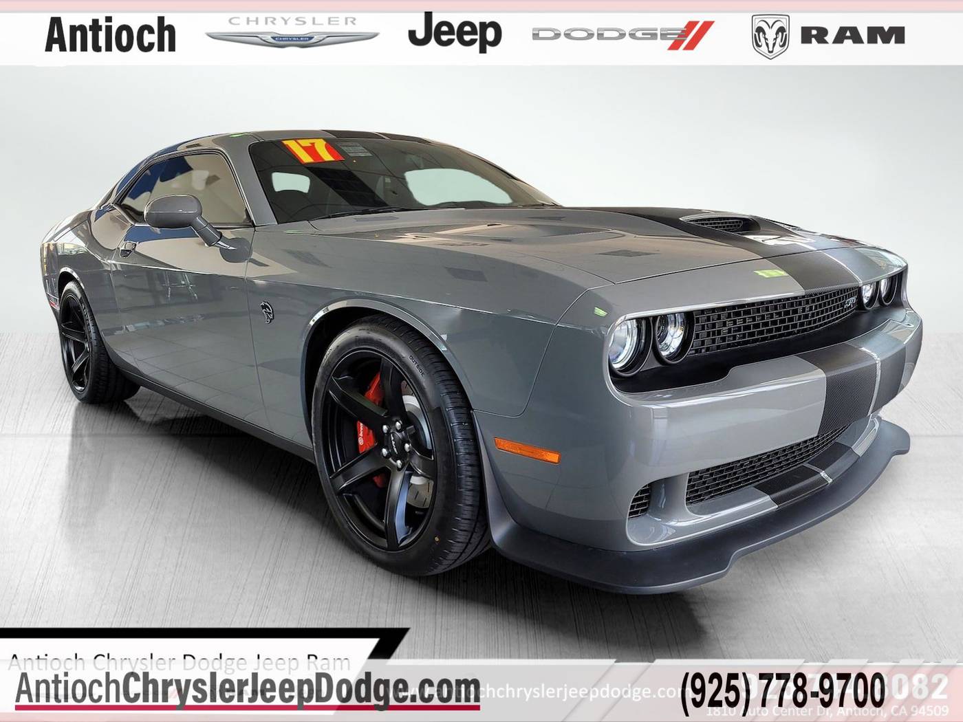 2017 Dodge Challenger SRT Hellcat — Coupe — 11,727 mi — Antioch, CA