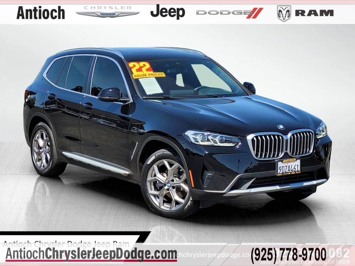 2022 BMW X3 30i — SUV — 25,536 mi — Antioch, CA