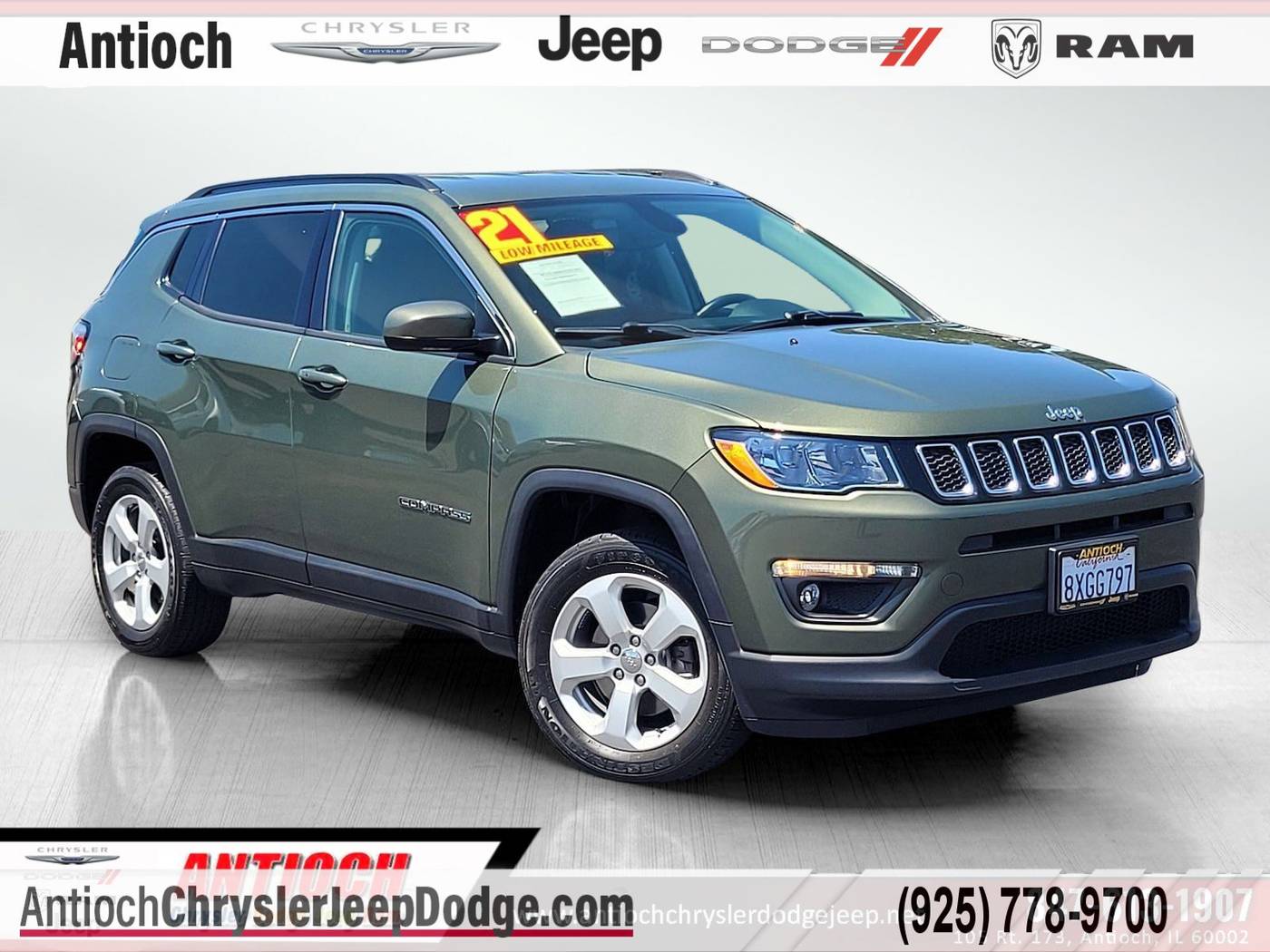 2021 Jeep Compass Latitude — SUV — 30,561 mi — Antioch, CA