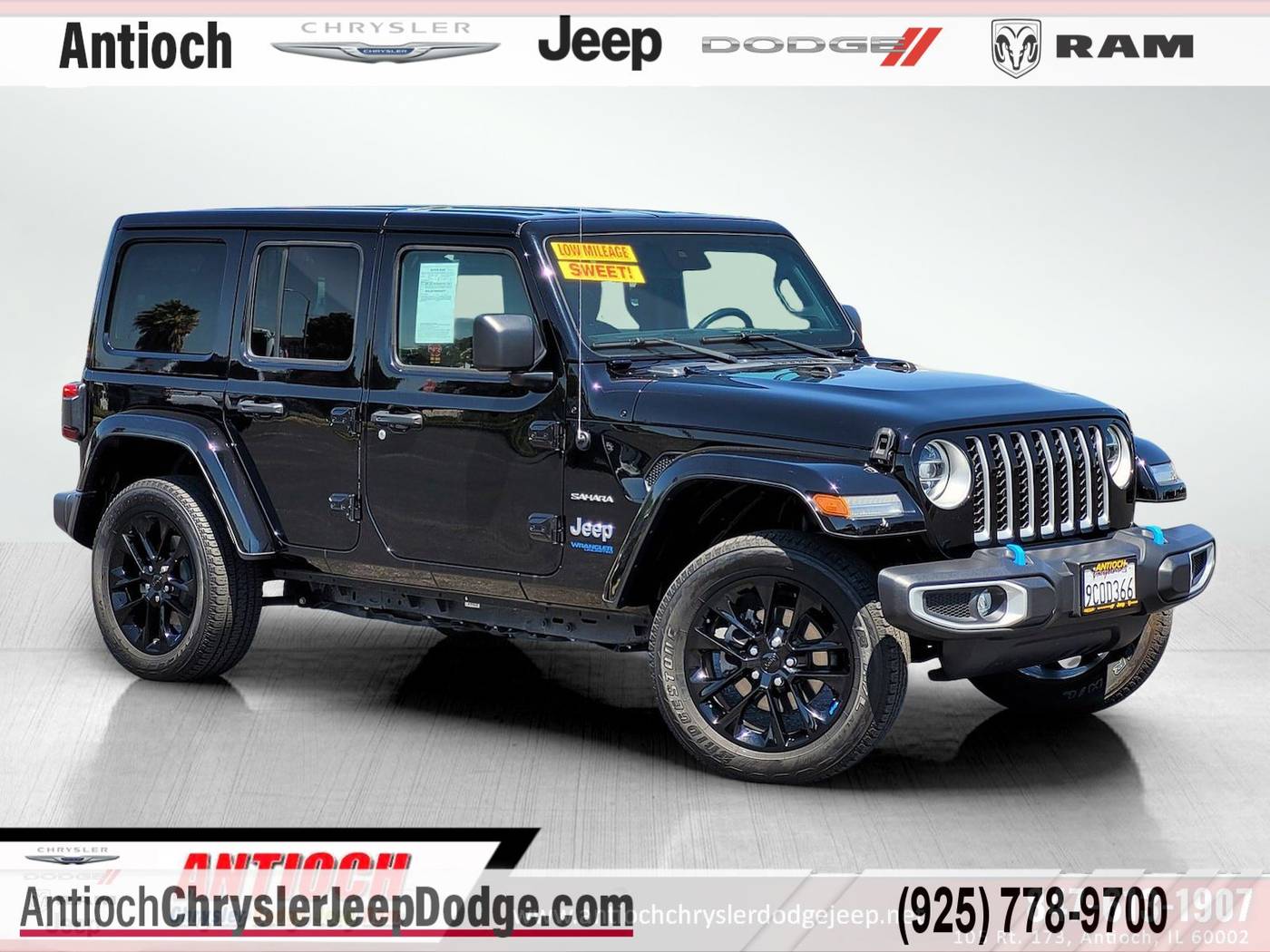 2022 Jeep Wrangler Sahara 4xe — SUV — 28,890 mi — Antioch, CA
