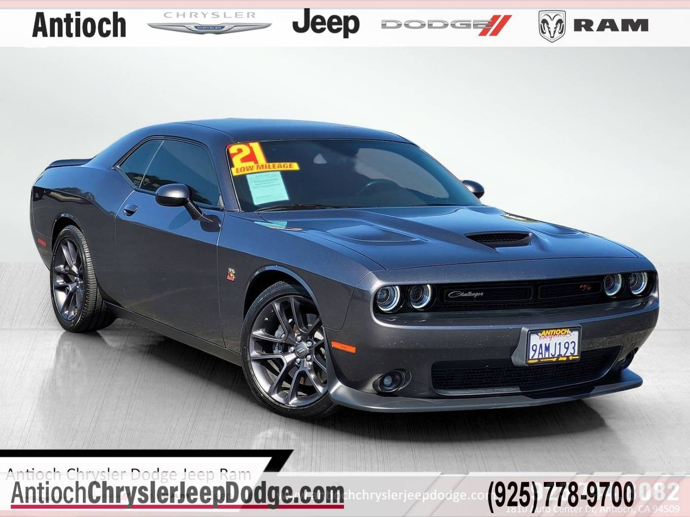 2021 Dodge Challenger R/T Scat Pack — Coupe — 30,844 mi — Antioch, CA