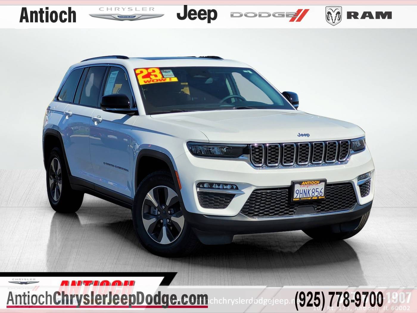2023 Jeep Grand Cherokee 4xe — SUV — 23,649 mi — Antioch, CA