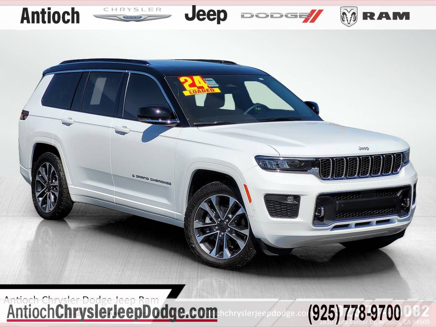 2024 Jeep Grand Cherokee Overland — SUV — 25,198 mi — Antioch, CA