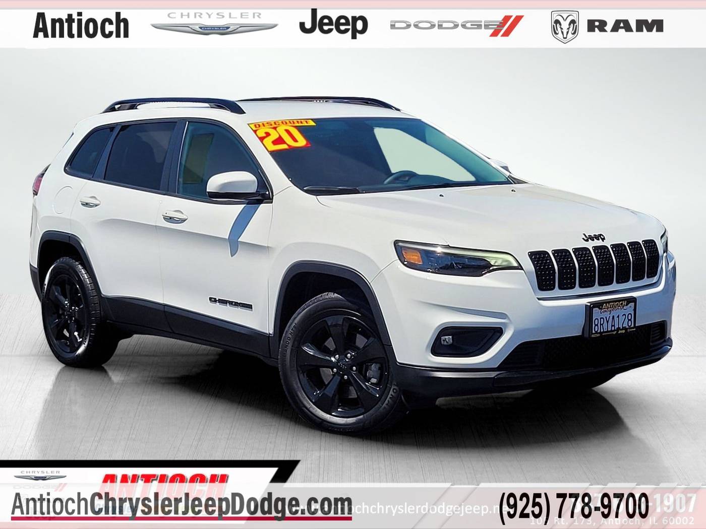2020 Jeep Cherokee Altitude — SUV — 40,428 mi — Antioch, CA