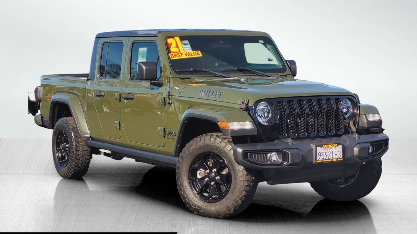 2021 Jeep Gladiator Willys — Pickup Truck — 19,306 mi — Antioch, CA