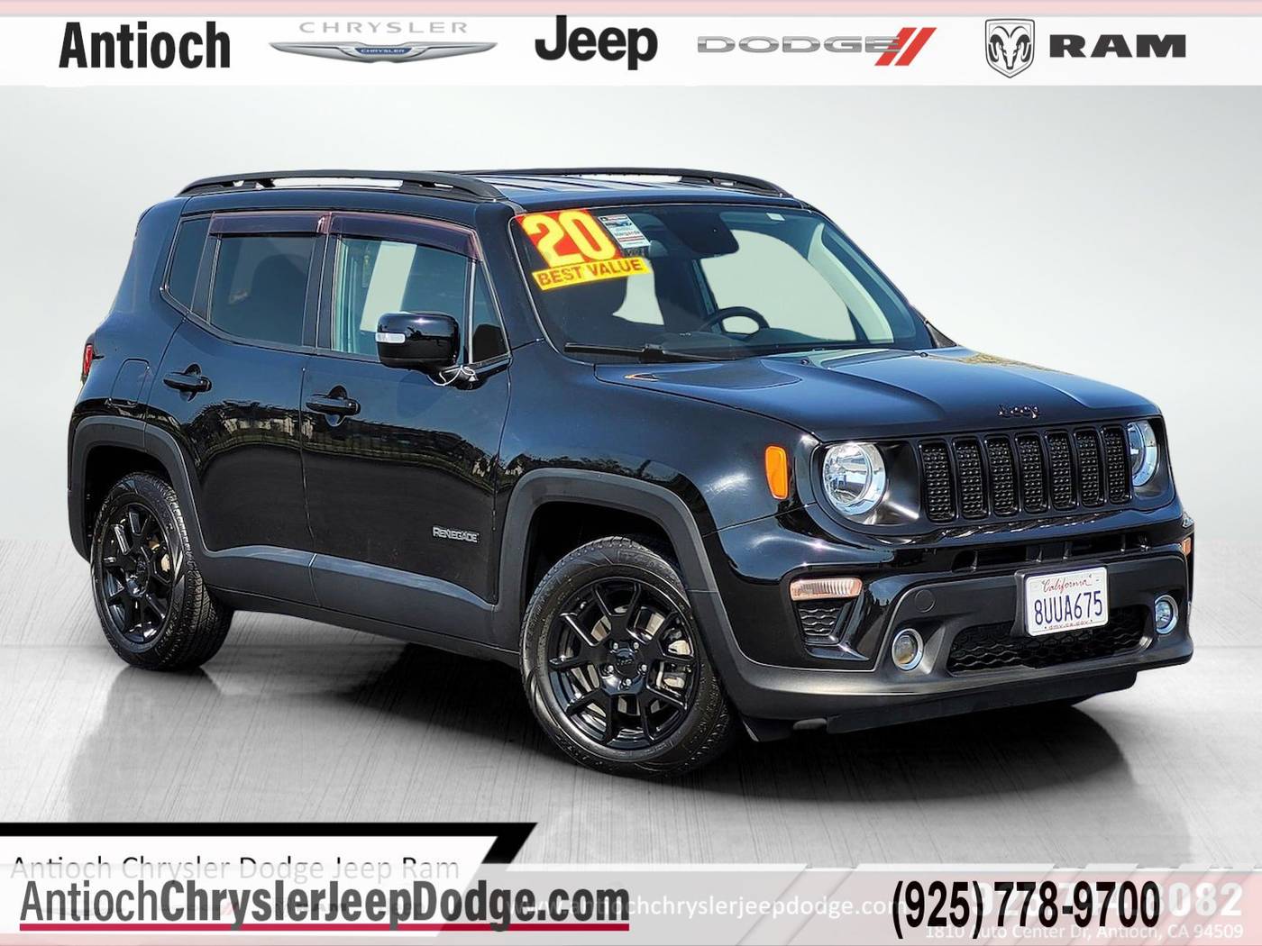 2020 Jeep Renegade Altitude — SUV — 27,528 mi — Antioch, CA