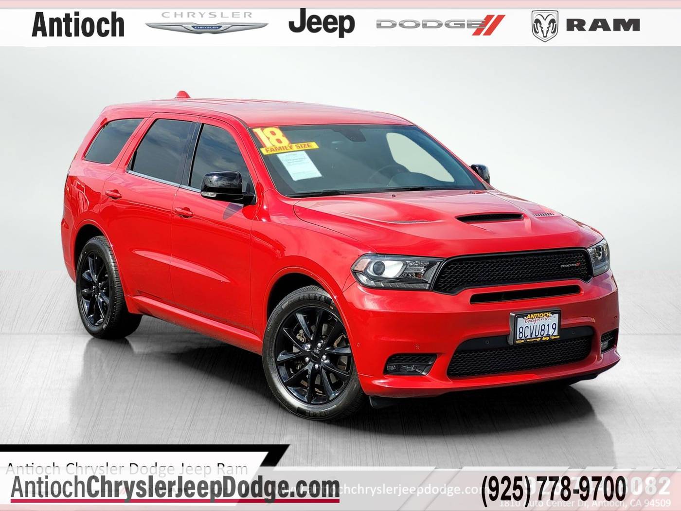 2018 Dodge Durango R/T — SUV — 52,000 mi — Antioch, CA