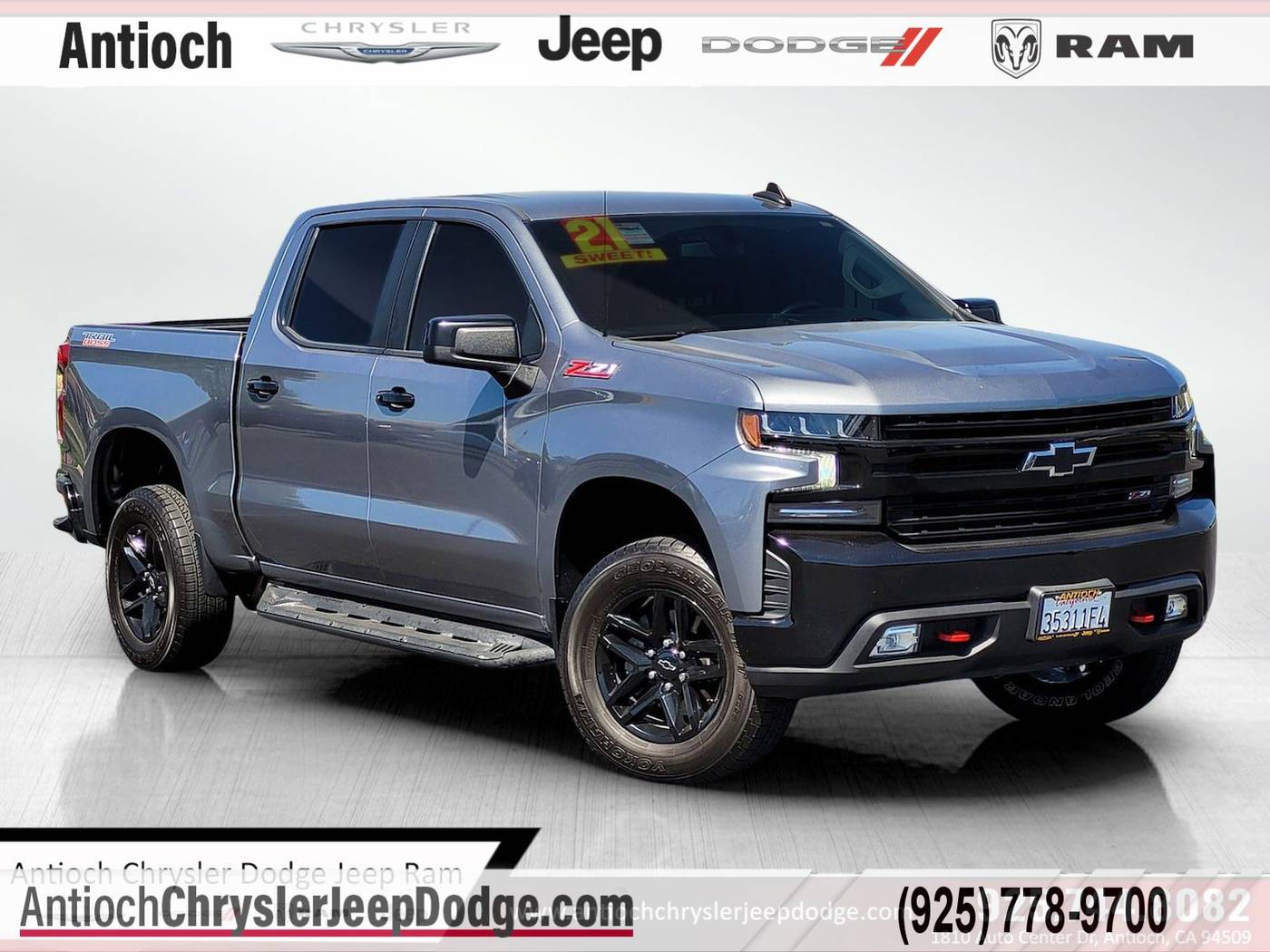 2021 Chevrolet Silverado 1500 LT Trail Boss — Pickup Truck — 55,629 mi — Antioch, CA