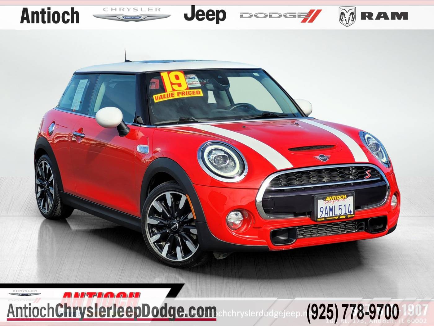 2019 MINI Hardtop Cooper S — Hatchback — 24,780 mi — Antioch, CA