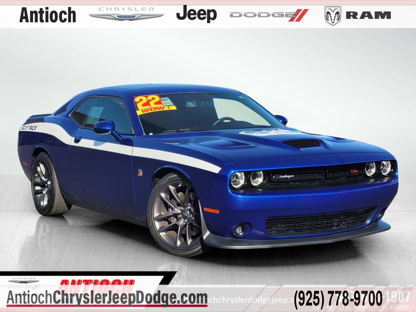 2022 Dodge Challenger R/T Scat Pack — Coupe — 20,278 mi — Antioch, CA