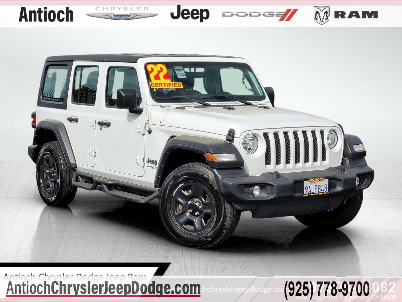2022 Jeep Wrangler Sport — SUV — 31,266 mi — Antioch, CA
