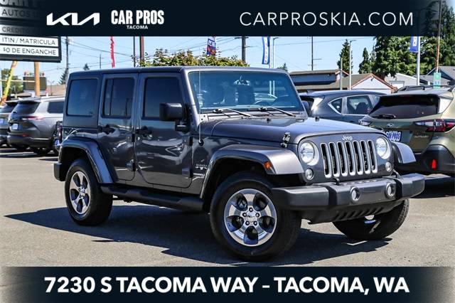 2018 Jeep Wrangler Sahara — SUV — 80,850 mi — Tacoma, WA